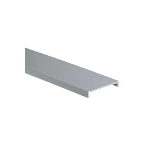 Panduit C15LG6 Cable Duct Cover, 1.5", 6', Light Gray