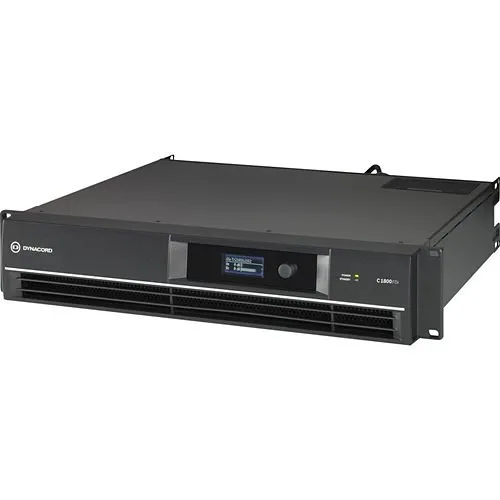 Dynacord C1800FDi DSP 2-Channel 950W Power Amplifier for Fixed Install Applications