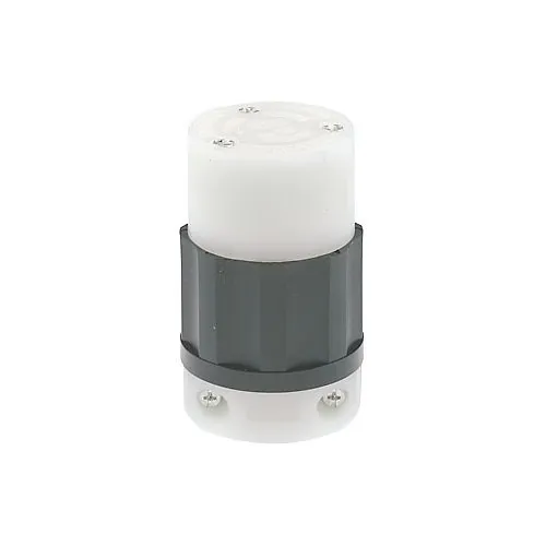 Leviton C2623-PLC Connectors, Locking Connector, 2-Pole, 3-Wire, L6-30R, 30A 250V