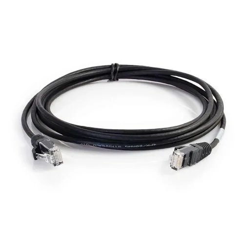 C2G C2G02210 20' Cat6 Snagless Unshielded Slim Network Patch Cable, Black