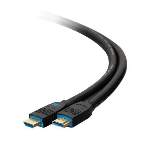 C2G C2G10388 Performance Series High Speed HDMI Cable, In-Wall CMG Rated, 4K 30Hz, M/M, Black, 35'