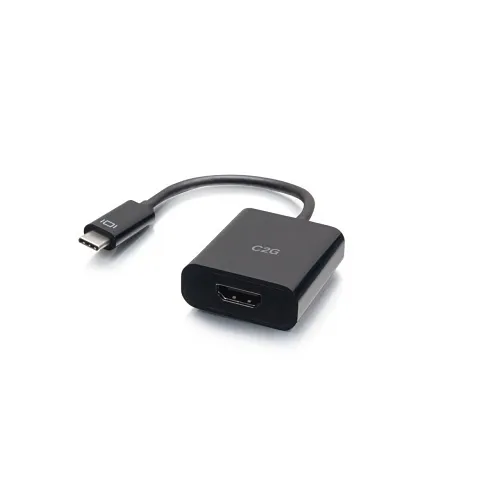C2G C2G26935 USB‑C to HDMI 4K@60Hz A/V Adapter, Black
