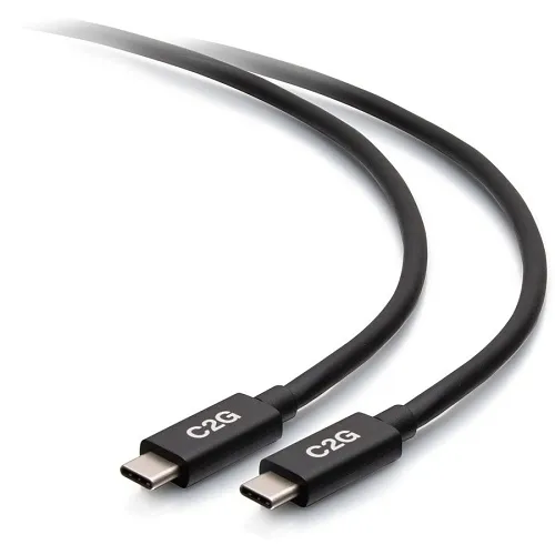 C2G C2G28878 USB-C Male to USB-C Male Cable, 40 Gbps, 4m