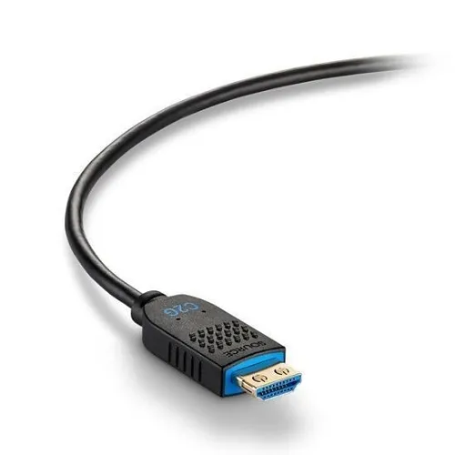 C2G C2G41482 Performance Series High Speed HDMI Cable, Active Optical Cable, Plenum Rated, 4K 60Hz, M/M, Black, 25'