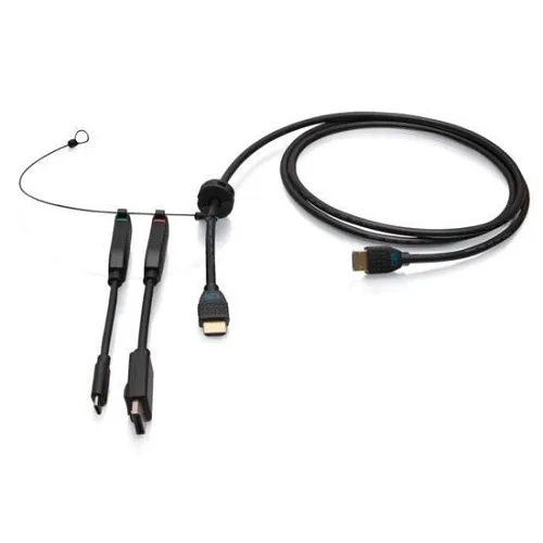 C2G C2G4200587 GM 6' HDMI to DisplayPort and USB-C Cable