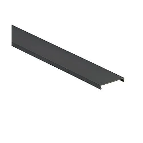 Panduit C3BL6 Panduct PVC Flush Wiring Duct Cover, Black