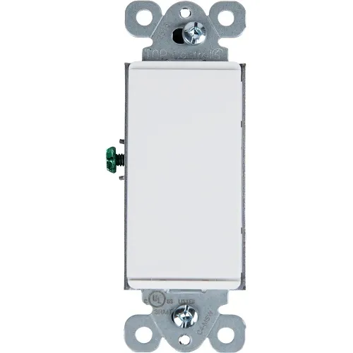 Control4 C4-MSW-10PK-C-WH Contemporary 120-277V 15A Mechanical Switch, White