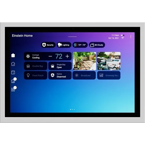 Control4 C4-T5IW11-WH T5 Series In-Wall 11" Touchscreen, White