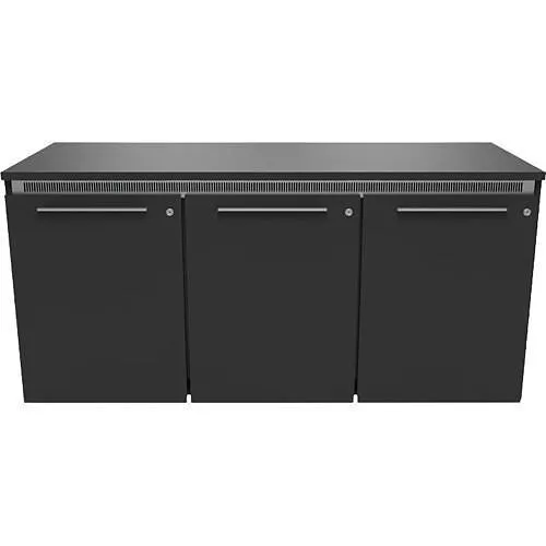 Middle Atlantic C5K3A1SSHA5ZP001 Wood Kit for Sota C5 Series Credenza, 32" x 27" x 3", Black
