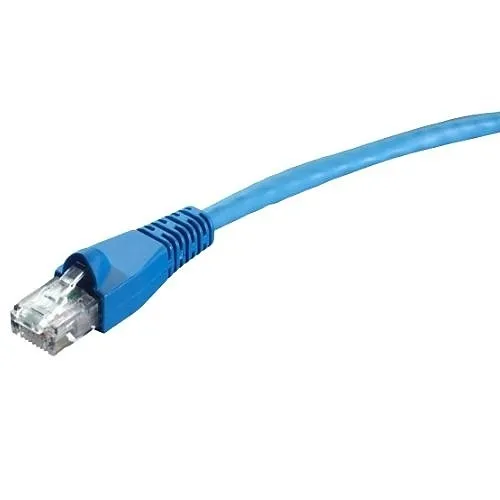 Signamax C6-115BU-1FB CAT6 Snag-Proof Patch Cord, 1', Blue