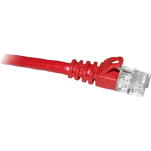 CP Technologies C6-RD-07-M CAT6 UTP Ethernet Cable, 550MHz, 7', Red
