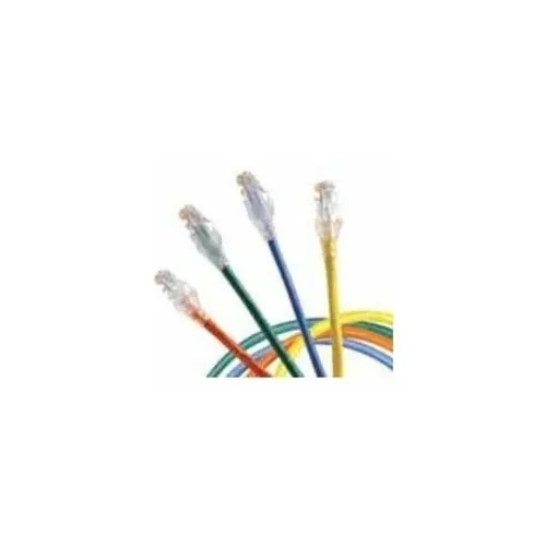 Belden C601106007 CAT6+ 24/4 Solid Modular Cord, CMR, 7' (2.1m), Blue