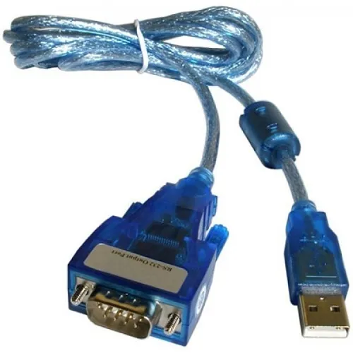 Alpha CA-USBSERV10 Serial to USB Adapter, 3 Cable Adapter, 3'-3'