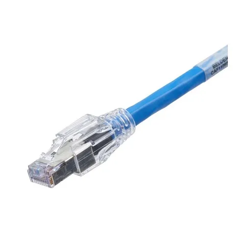 Belden CAF2209050 CAT6a 4-Pair Patch Cord, 10GX F/UTP CMP Pigtail, T568A, 50', White