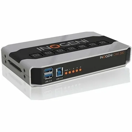 INOGENI CAM300 USB and HDMI Multi-Camera Switcher, Bidirectional Audio, 4-Camera (2 USB and HDMI)
