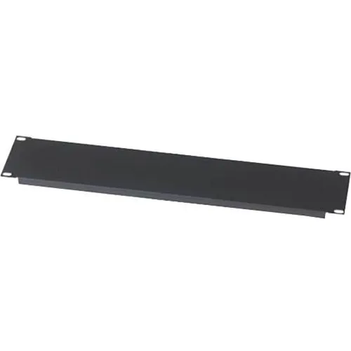 Sanus CASBP1-B1 Sanus CASBP1 1U Rack Steel Flanged Blanking Panel, Black
