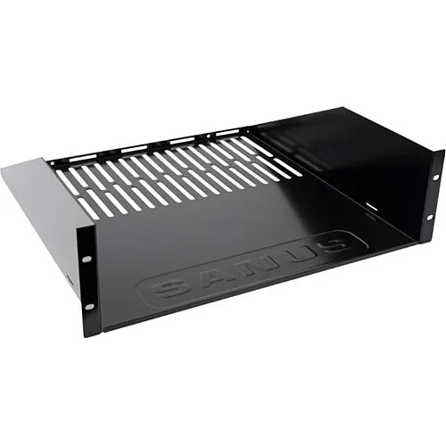 Sanus CASH23-B1 Sanus CASH23 3U Vented Rack Shelf for Component Series AV Racks