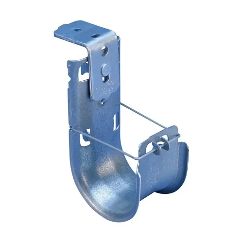 nVent CADDY CAT32HPAFAB3 Cat HP J-Hook with Pin Driven Angle Bracket, 2" dia, 3/16" Hole