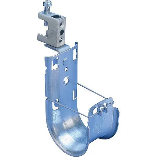nVent CADDY CAT32HPBCB J-Hook with BC Beam Clamp, Swivel, 2"