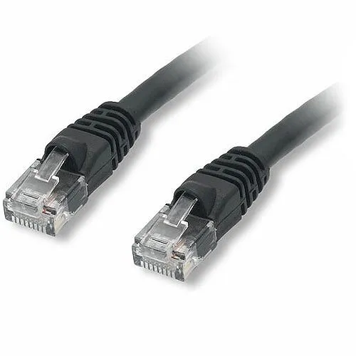 Comprehensive CAT5-350-10BLK Cat5e 350 MHz Snagless Patch Cable, 10' (4.5m), Black
