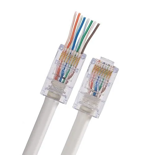 Triplett CAT5-HSP CAT5 CAT6 Connector, Male, 50-Pack