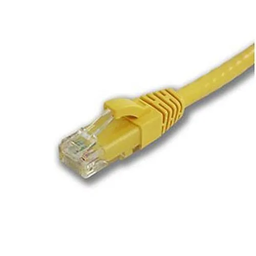 Lynn Electronics CAT6-01-YEB Ethernet Cable, 1m, Yellow