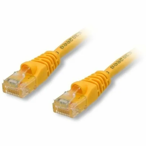 Comprehensive CAT6-10YLW Cat6 550Mhz Snagless Patch Cable 10', Yellow