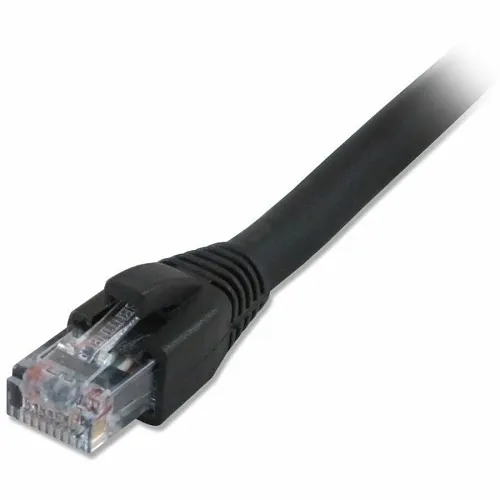 Comprehensive CAT6-25BLK-USA CAT6 Snagless Patch Cable, 25', Black