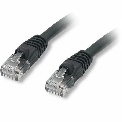 Comprehensive CAT6-25BLK CAT6 Patch Cable, 550 MHz, Snagless, 25' (7.6m), Black