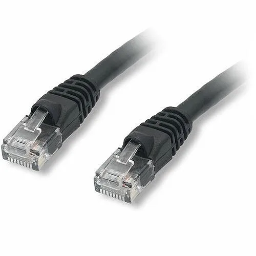 Comprehensive CAT6-3BLK CAT6 Patch Cable, 550 MHz, Snagless, 3' (0.9m), Black