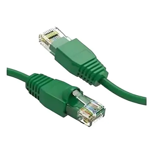 Lynn Electronics CAT6A-05-GRB CAT6A Patch Cable, 24AWG, 5', Green