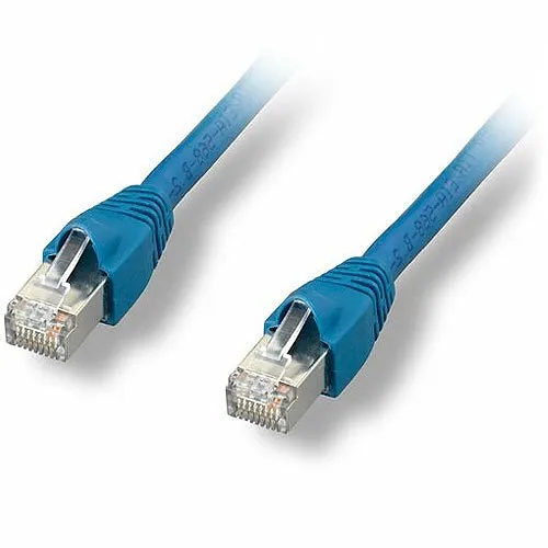 Comprehensive CAT6A-10BLU CAT6A Shielded Patch Cable, 10' (3.0m), Blue