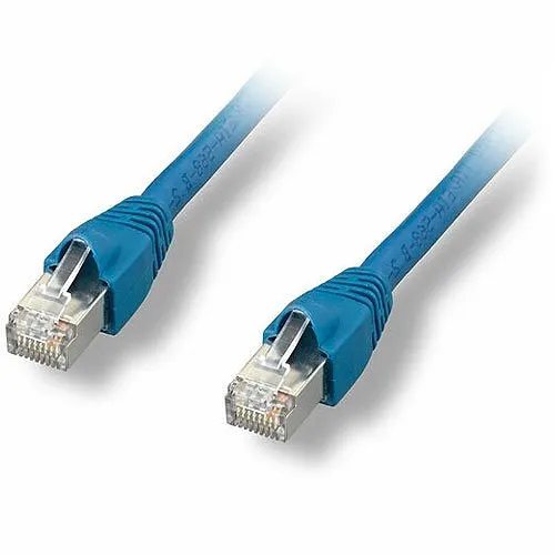 Comprehensive CAT6A-3BLU CAT6A Shielded Patch Cable, 3' (0.9m), Blue