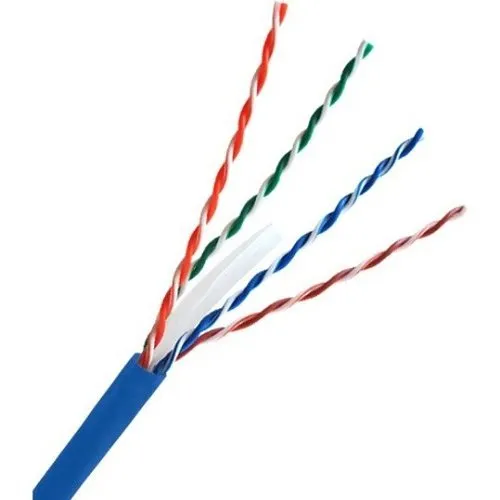 Comprehensive CAT6ASHB-1000 CAT6a 650MHz 4-Pair Shielded Cable 1000', Blue