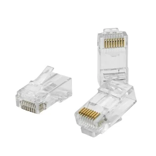 Triplett CAT6-HSP Modular CAT5/6 Male Connector, 50-Pack