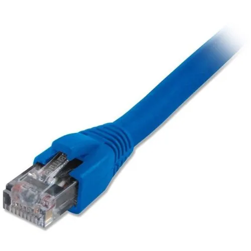 Comprehensive CAT6P-25BLU Pro AV/IT Integrator Series CAT6 Plenum Solid Conductor Patch Cable, 25' (7.62m), 550 Mhz, Blue