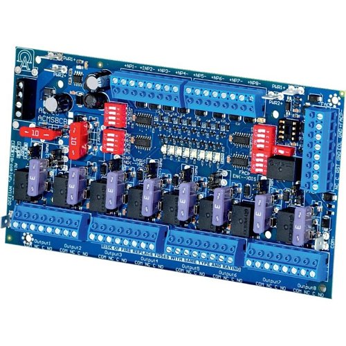 Altronix ACMS8 Dual-Input Access Power Controller, Fuse-Protected Outputs, Board
