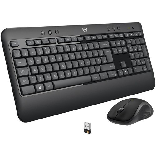 Logitech 920-008671 Advanced Wireless Mouse and Keyboard Bundle
