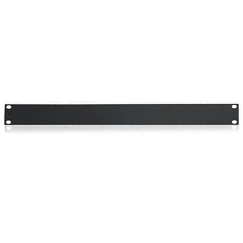AtlasIED CB1 Solid Blank Panel 1RU, Ebony Black