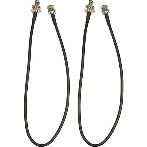 Audix CBLBNC24 24" 1-Pair BNC Cables for Front Mounting Antennas, 2'