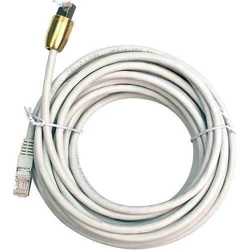 Audix CBLM315 CAT7 4-Pair RJ45 4-Twisted Shielded M3 Interface Cable, 49'