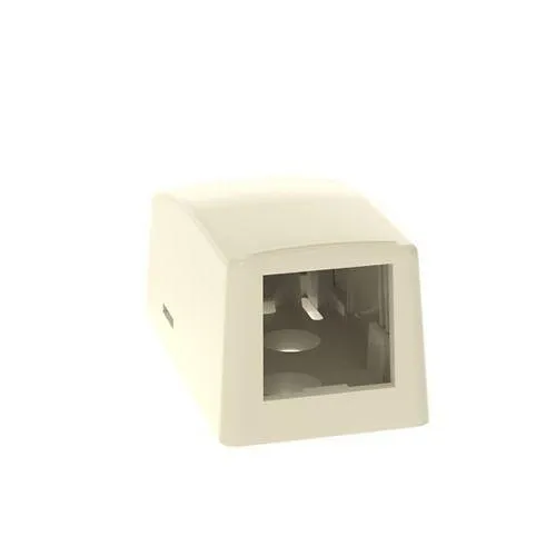 Panduit CBX1EI-A Surface Mount Box, 1 Port, Electric Ivory