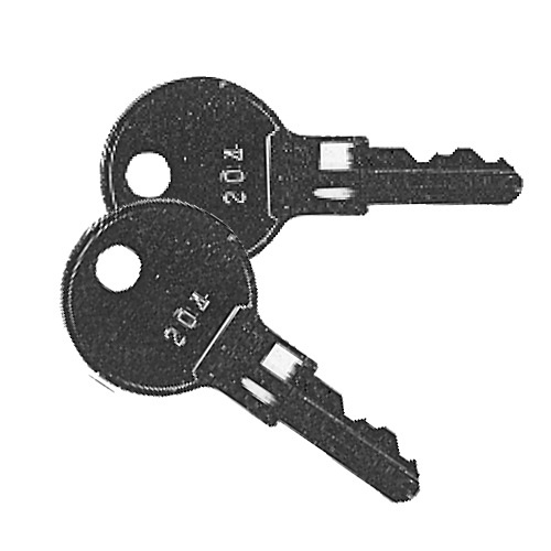 Telguard 25017701 Keys (2-Pack) for Telguard TG-7 Commercial Series
