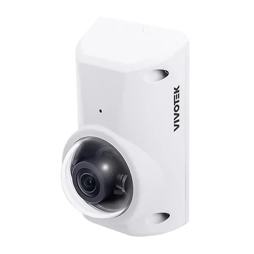 VIVOTEK CC9380-HV-V2 V Series 5MP AI Compact Panoramic IP Camera with Built-in Microphone, WDR, IP67, IK10, 1.47mm Lens