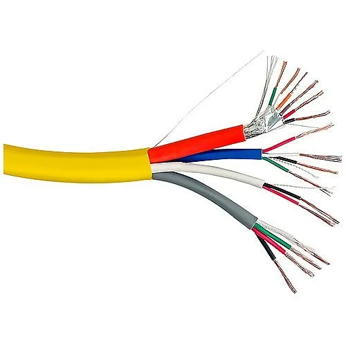Wavenet CCACESSUPYL2-500 Stranded Plenum Shielded Cable, Yellow