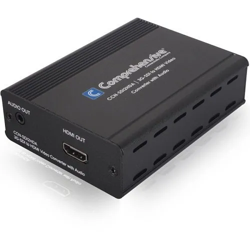 Comprehensive CCN-SDI2HDA Pro AV/IT 3G-SDI to HDMI Video Converter with Audio