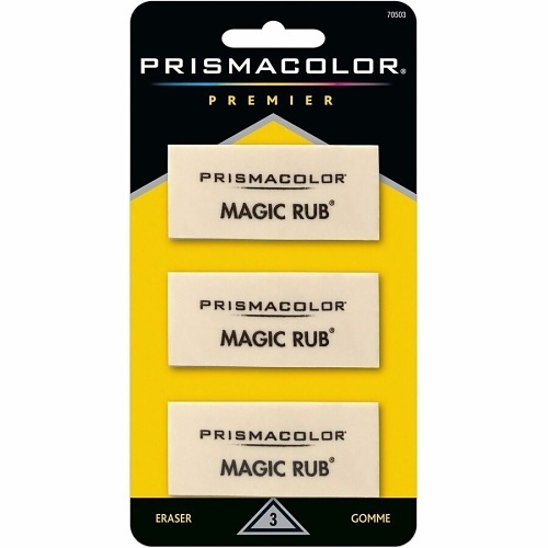 Prismacolor 70503 Premier Magic Rub Eraser, 3-Pack