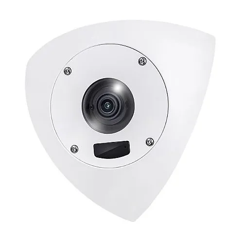 VIVOTEK CD9381-HNTV Series 5MP Vandal-Proof IP Camera with Built-In Microphone, 2.8-8mm Varifocal Lens, 10m IR, IP6K9K/IP67, IK10, White
