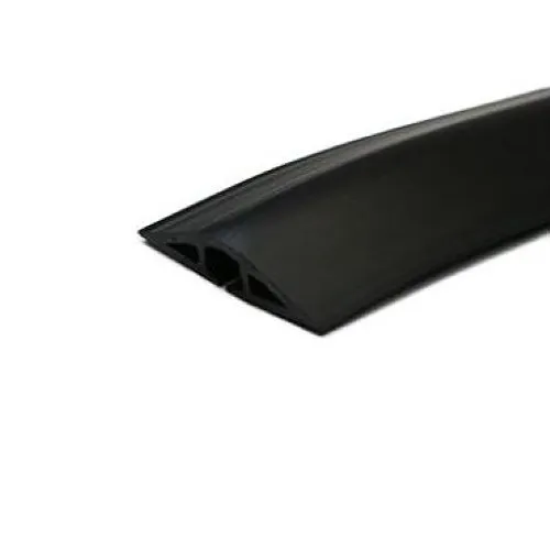 Wiremold CDBK-5 Corduct 5' Overfloor Cord Protector, Black