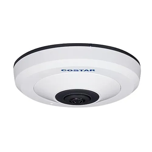 Costar CDI5D360W DirectNET Indoor Fisheye Dome Camera, 1.5mm Lens, T-WDR